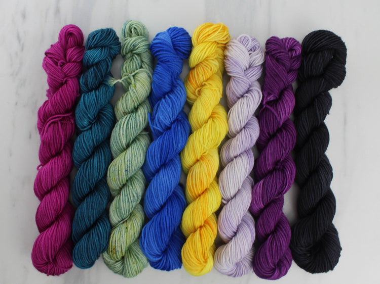 Sock-Weight Mini Skeins