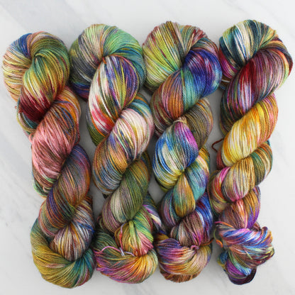 AFREMOV'S FAREWELL TO ANGER on Dream Sock  - Hand-Dyed Yarn