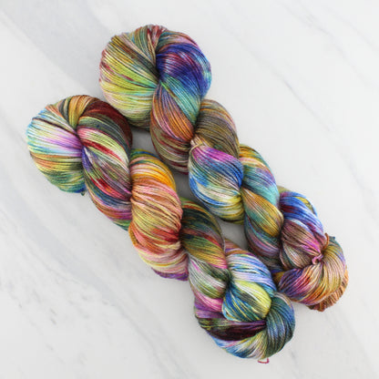 AFREMOV'S FAREWELL TO ANGER on Dream Sock  - Hand-Dyed Yarn