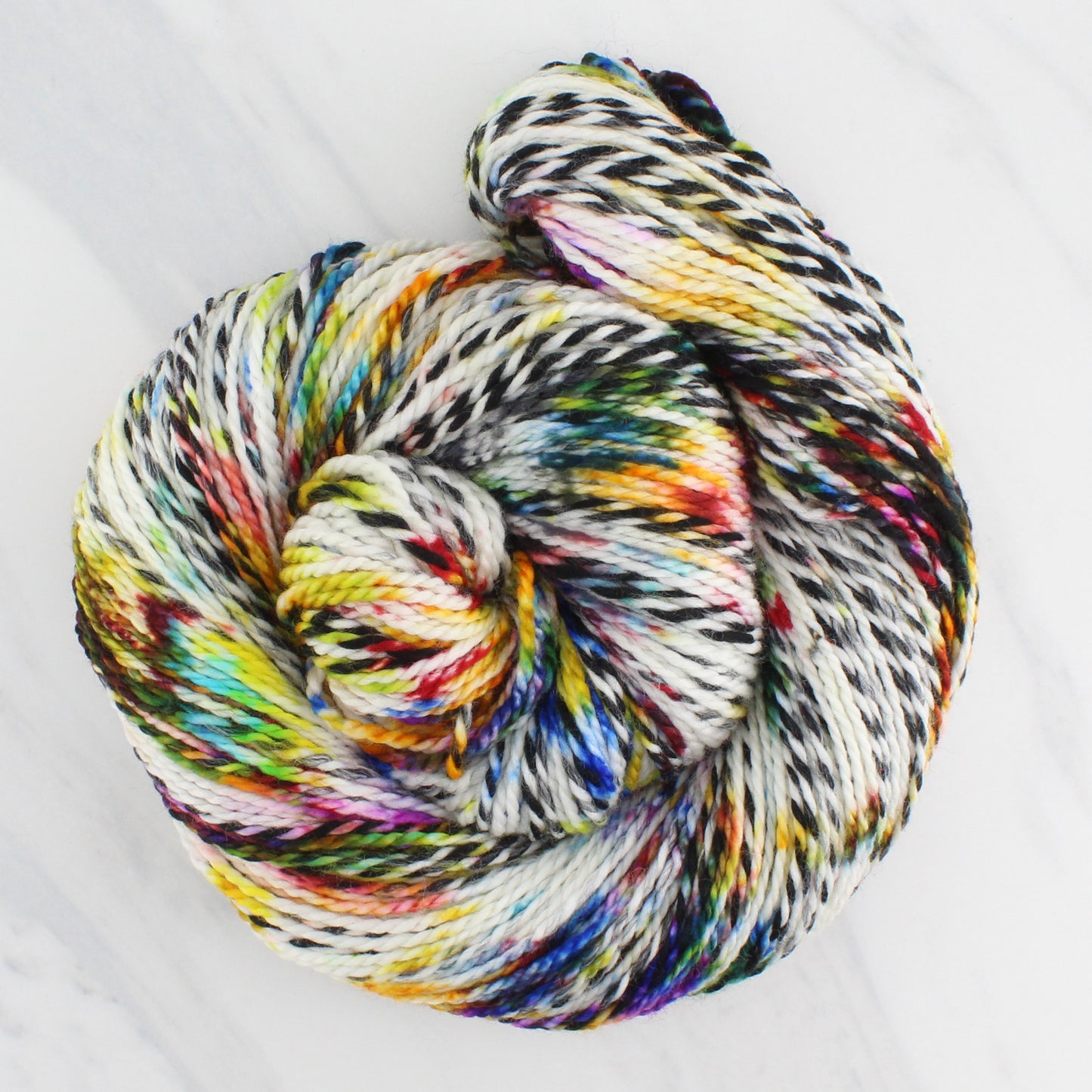 AFREMOV'S FAREWELL TO ANGER on Stained Glass DK - Hand-Dyed Artisan Yarn