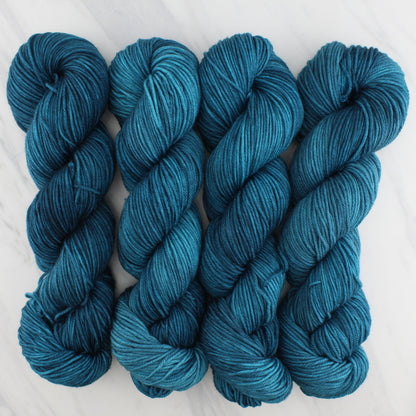 ANNUNCIATION BLUE on Squoosh DK - Hand-Dyed Yarn