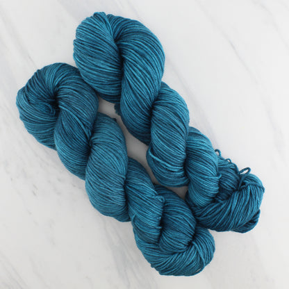 ANNUNCIATION BLUE on Squoosh DK - Hand-Dyed Yarn