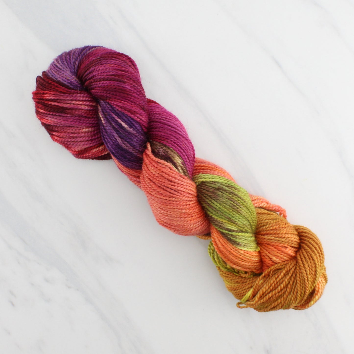 AUTUMN LEAVES on Buttery Soft DK - Hand-Dyed Artisan Yarn