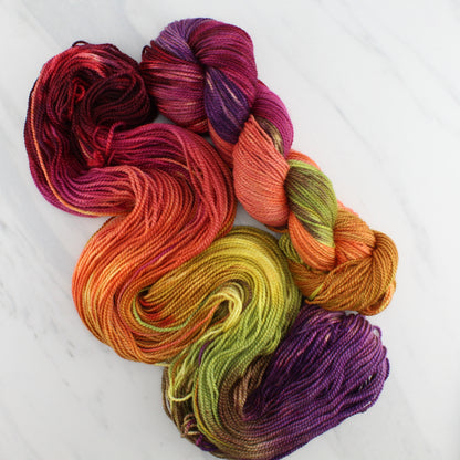 AUTUMN LEAVES on Buttery Soft DK - Hand-Dyed Artisan Yarn