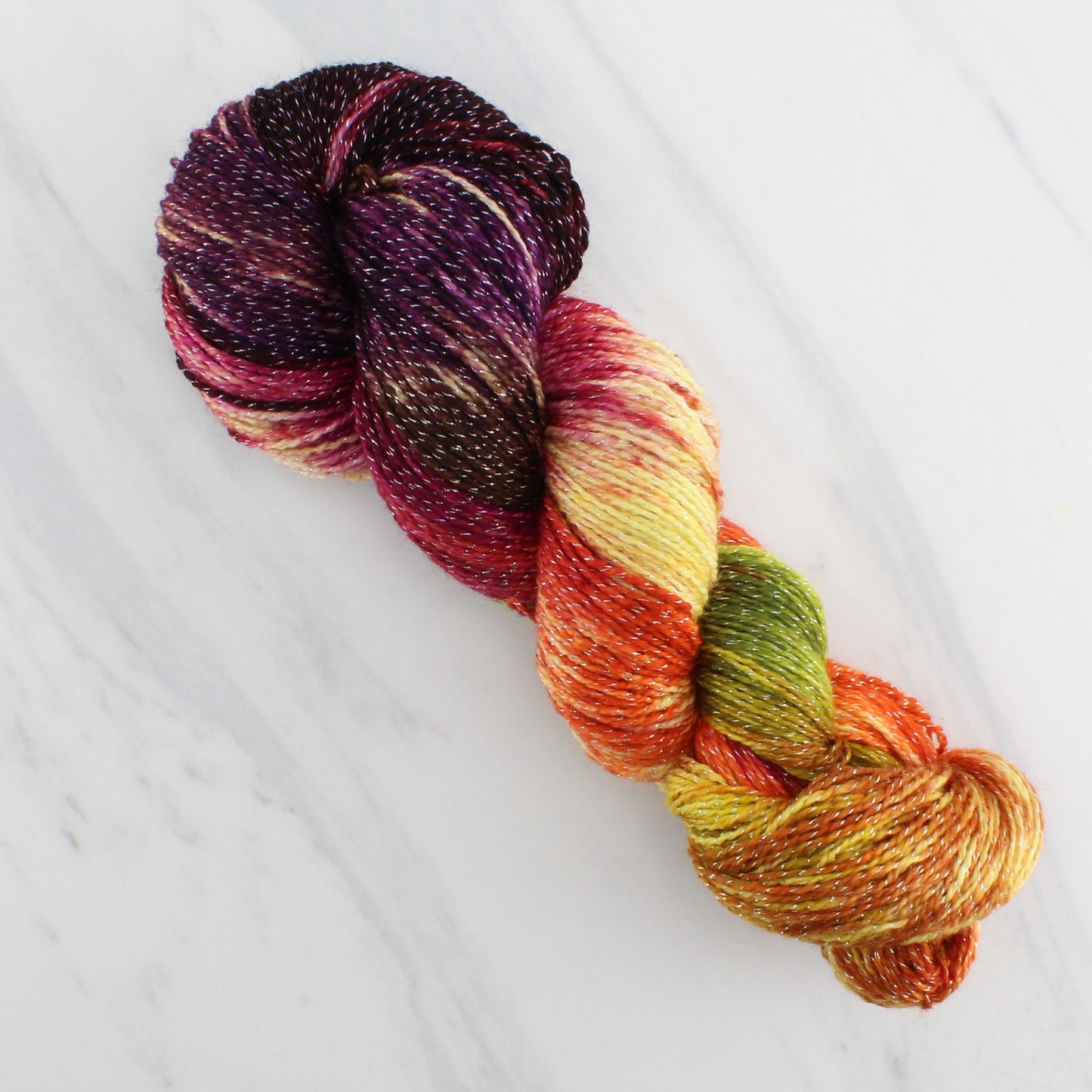 AUTUMN LEAVES on Twinkle Sock - Hand-Dyed Artisan Yarn