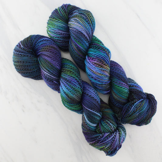 BEAUTIFUL UNIVERSE Indie-Dyed Yarn on Stained Glass Sock