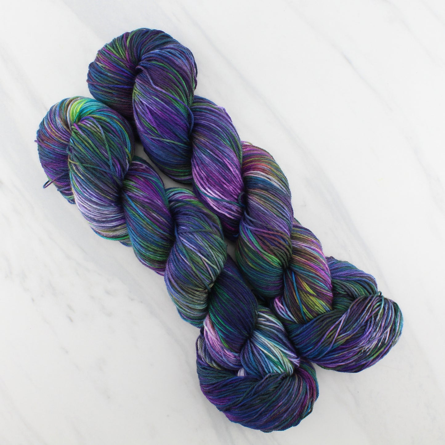 BEAUTIFUL UNIVERSE on Sock Perfection  - Hand-Dyed Yarn - Purple Lamb