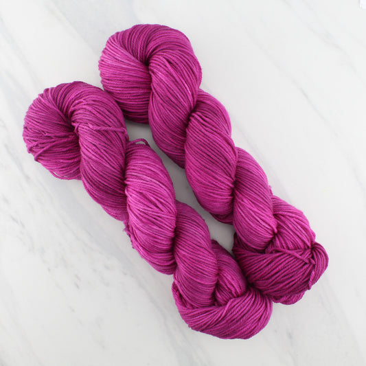 BURGUNDY ROSE on Squoosh DK