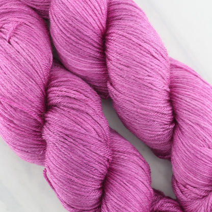 BURGUNDY ROSE on So Silky Sock Yarn