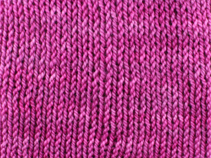 BURGUNDY ROSE on So Silky Sock Yarn