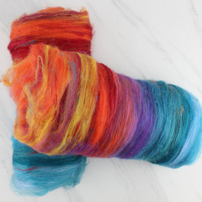 CARIBBEAN SUNSET Art Batts to Spin and Felt