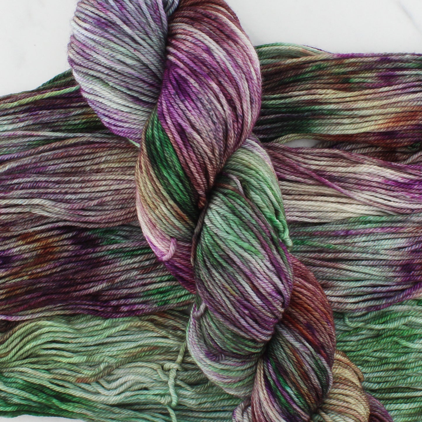 CHASING ORCS AND HOBBITS Indie-Dyed Yarn on Squoosh DK