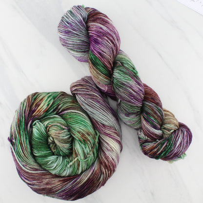 CHASING ORCS AND HOBBITS Indie-Dyed Yarn on Squoosh DK