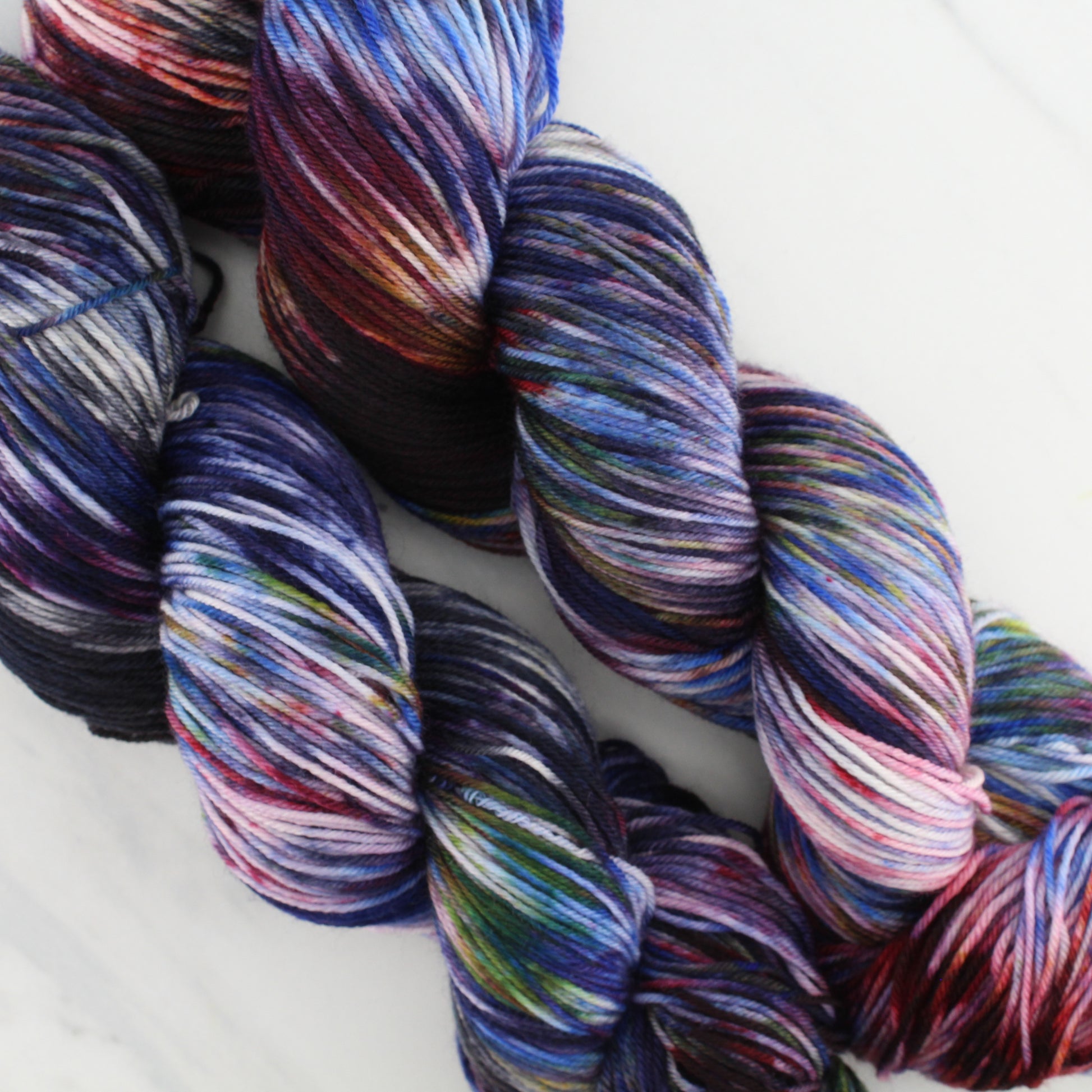 CRIME AND PUNISHMENT on Sock Perfection  - Hand-Dyed Yarn - Purple Lamb