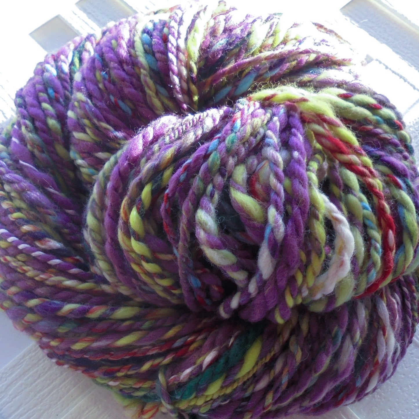 FIELD OF LAVENDER Art Batts to Spin or Felt - Purple Lamb