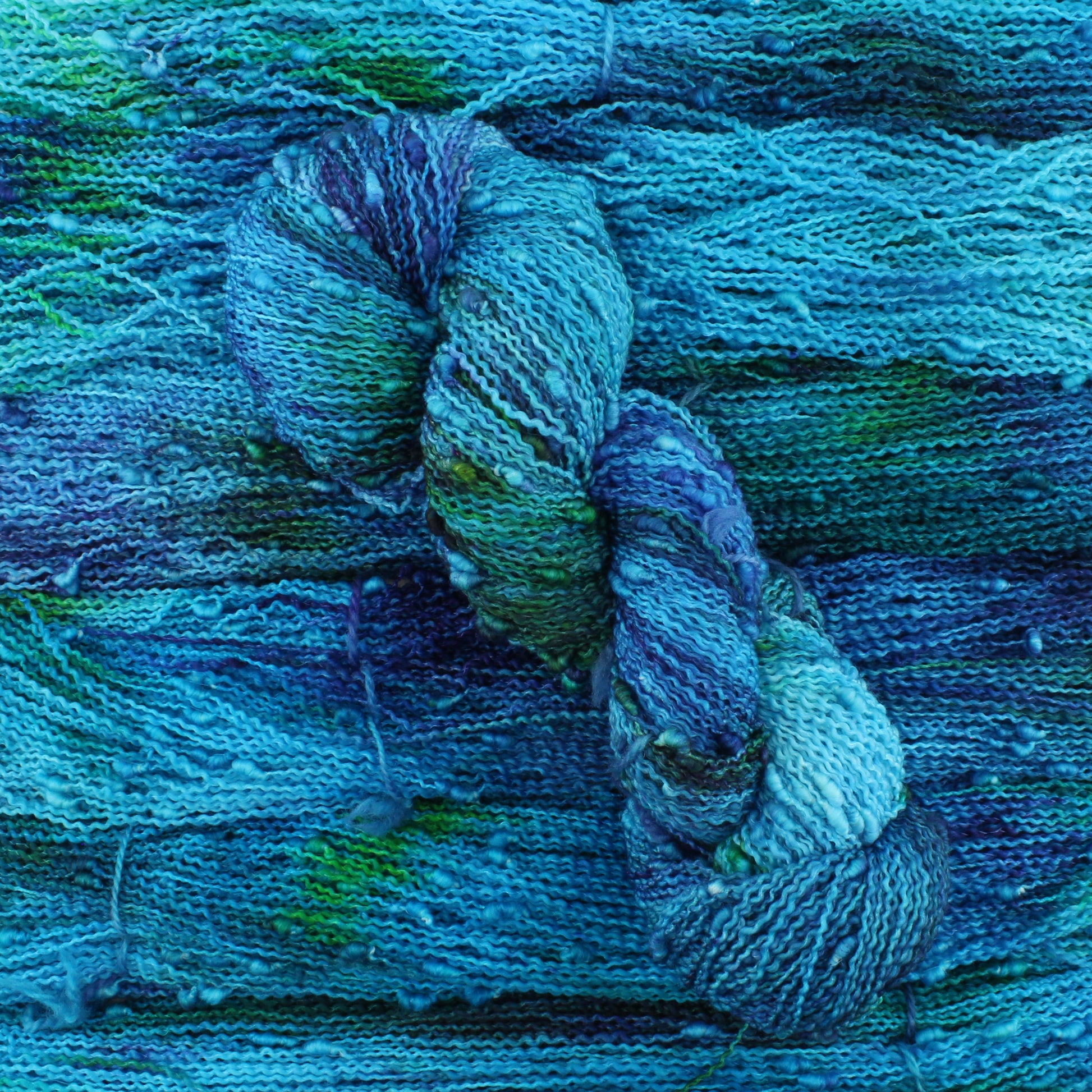 DREAMS OF THE SEA on Squiggle Sock - Indie-Dyed Yarn - Purple Lamb