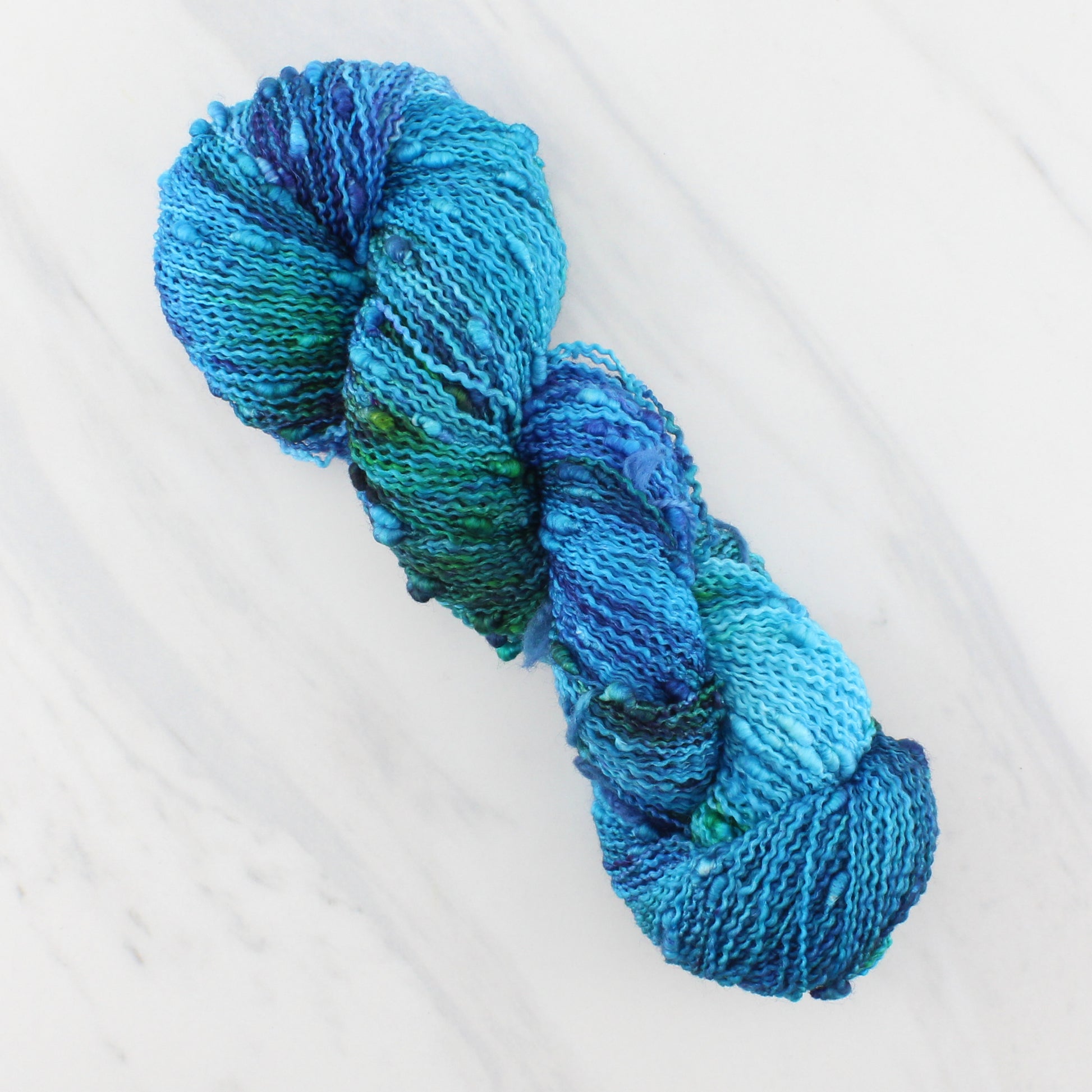 DREAMS OF THE SEA on Squiggle Sock - Indie-Dyed Yarn - Purple Lamb