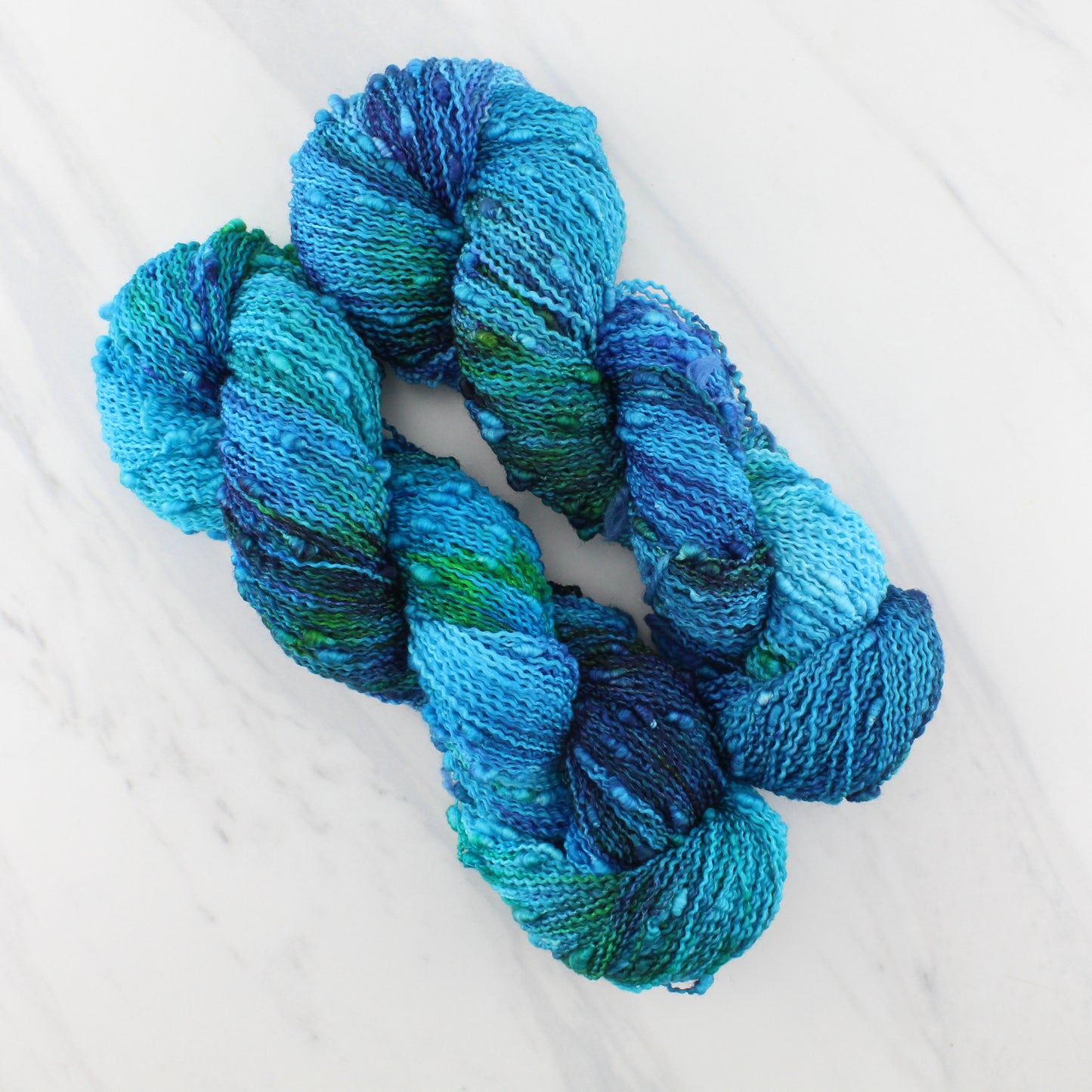 DREAMS OF THE SEA on Squiggle Sock - Indie-Dyed Yarn - Purple Lamb