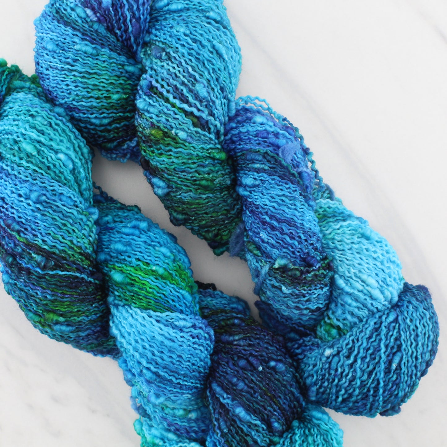 DREAMS OF THE SEA on Squiggle Sock - Indie-Dyed Yarn - Purple Lamb