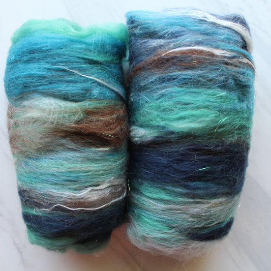 EARTH, SEA, AND SKY Spinning Fiber Batts