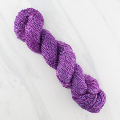 EGGPLANT Hand-Dyed Yarn on Buttery Soft DK
