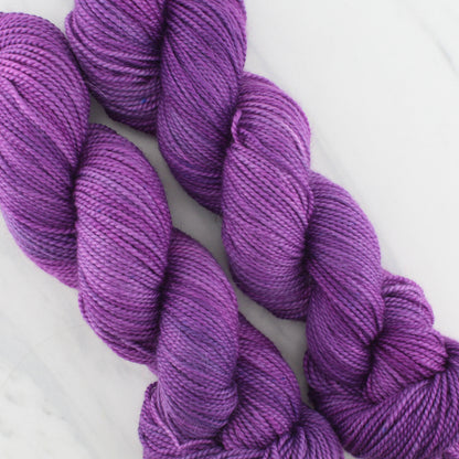 EGGPLANT Hand-Dyed Yarn on Buttery Soft DK