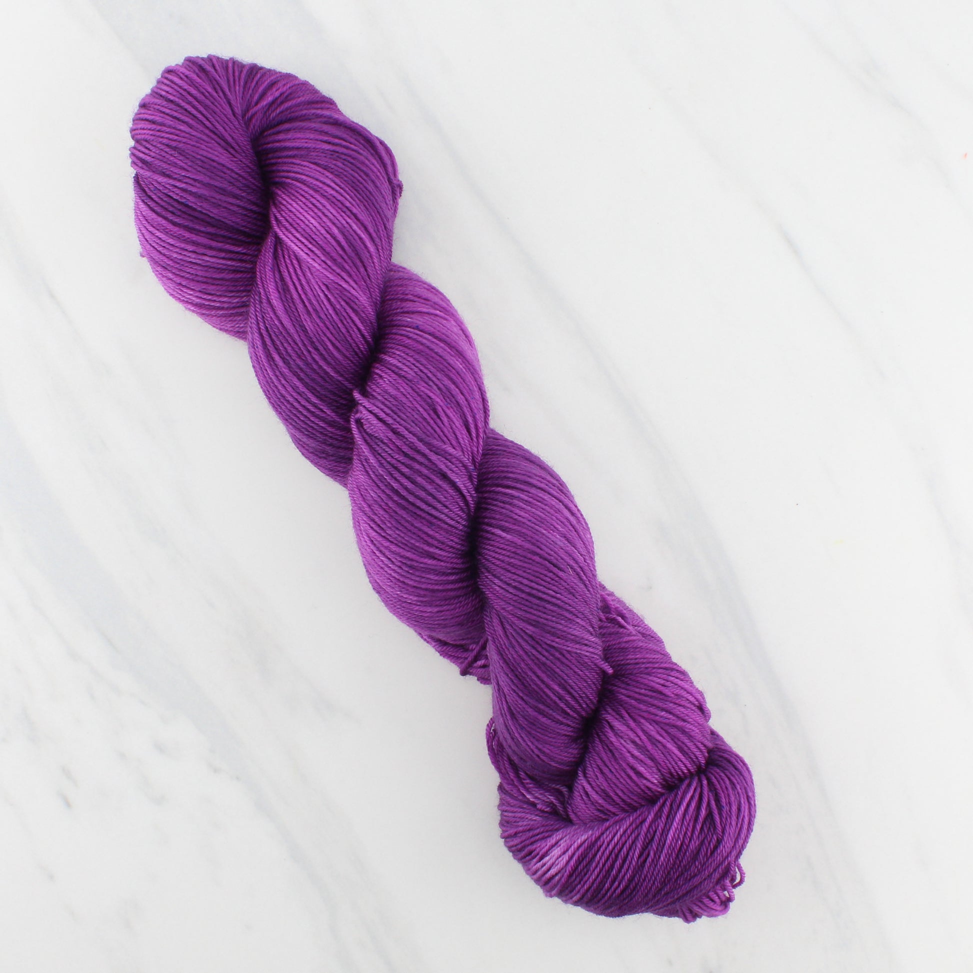 EGGPLANT on Sock Perfection - Indie-Dyed Yarn - Purple Lamb