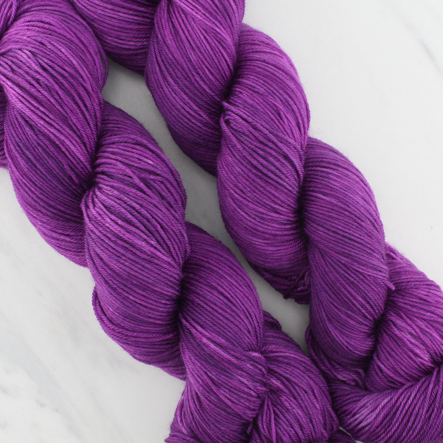 EGGPLANT on Sock Perfection - Indie-Dyed Yarn - Purple Lamb