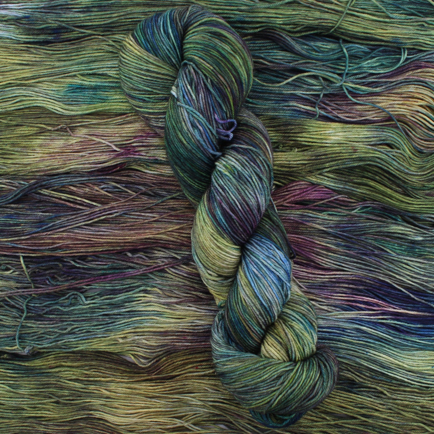 ENCHANTED FOREST on Sock Perfection - Indie-Dyed Yarn - Purple Lamb