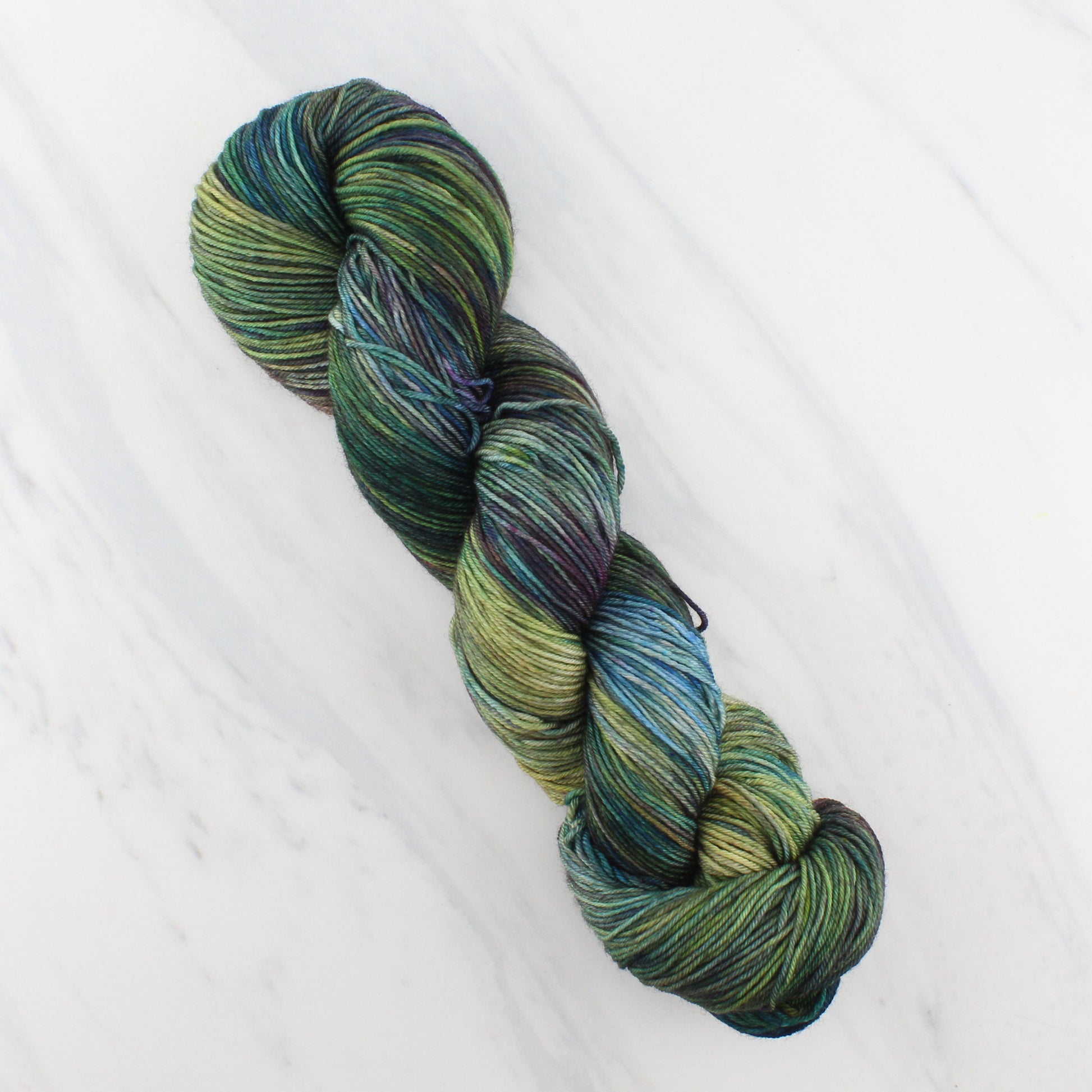 ENCHANTED FOREST on Sock Perfection - Indie-Dyed Yarn - Purple Lamb