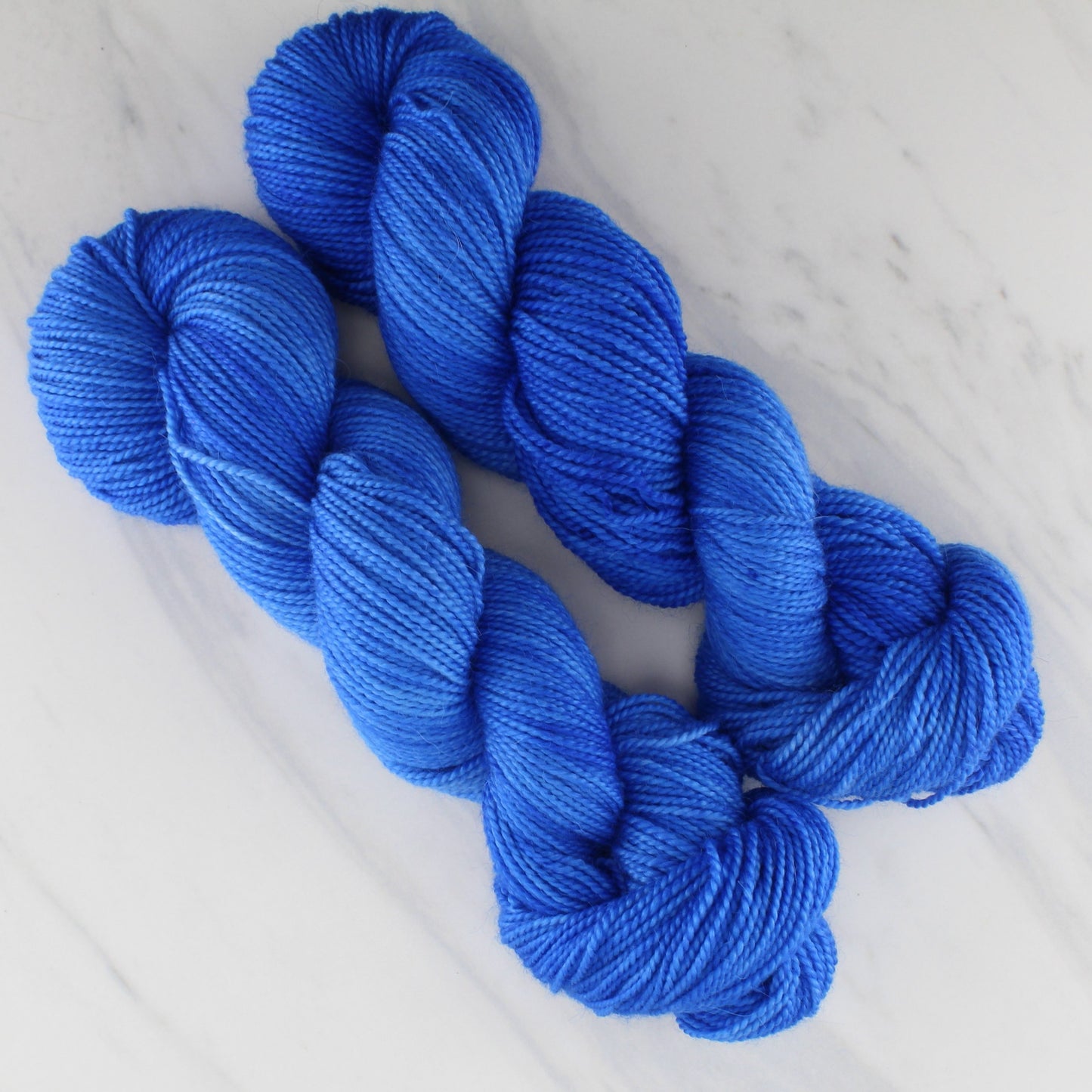 FREEDOM BLUE on Buttery Soft DK - Indie-Dyed Yarn - Purple Lamb