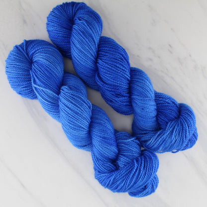 FREEDOM BLUE on Buttery Soft DK - Indie-Dyed Yarn - Purple Lamb