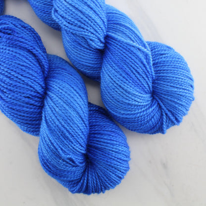 FREEDOM BLUE on Buttery Soft DK - Indie-Dyed Yarn - Purple Lamb