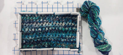 HANDSPUN DIAMOND TWIST COWL - Knitting Pattern