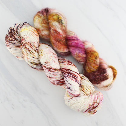 IMPRESSIONS OF AUTUMN on Sock Perfection - Hand-Dyed Yarn