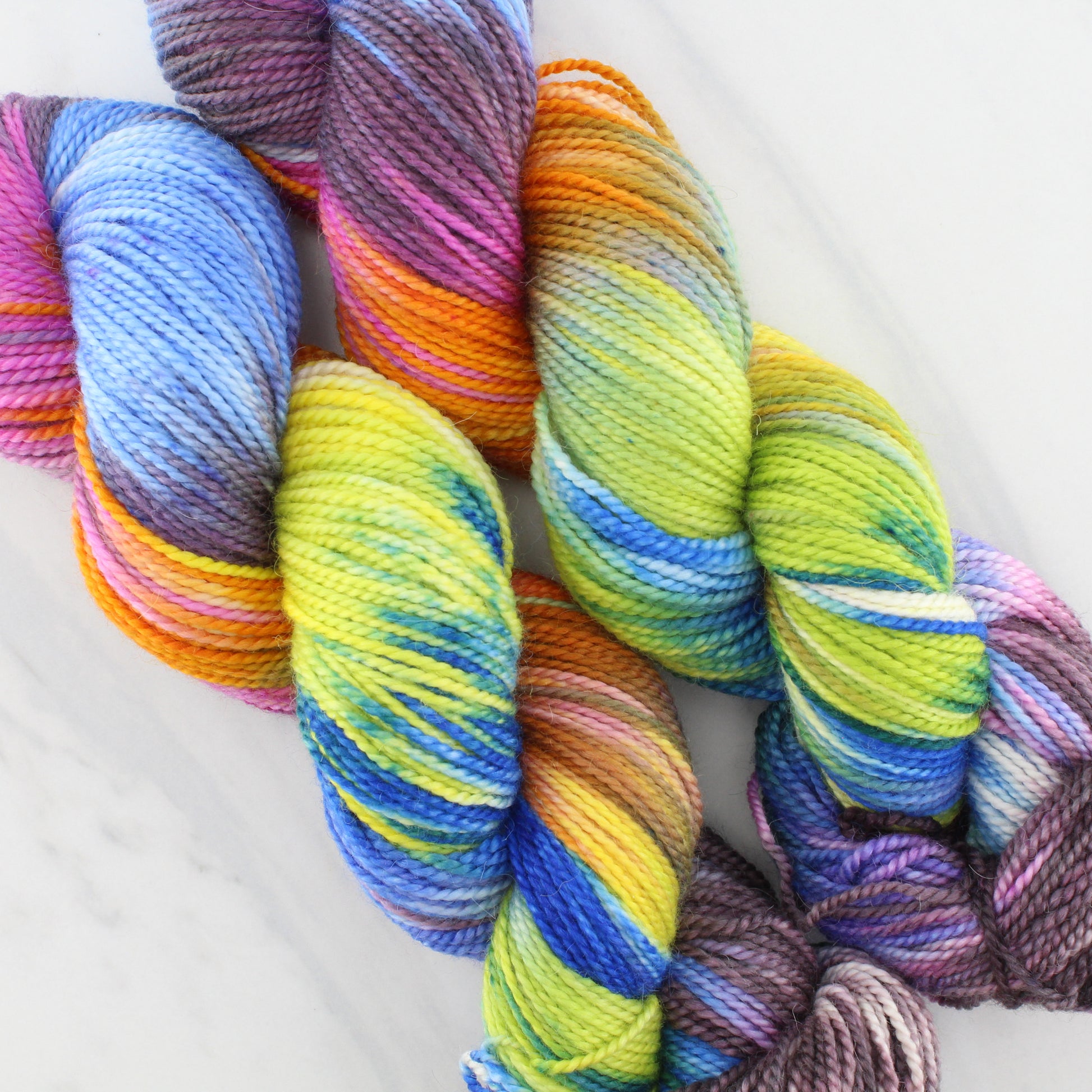 JONES' LES VENDEUSES DE TISSUE on Buttery Soft DK - Indie-Dyed Yarn - Purple Lamb