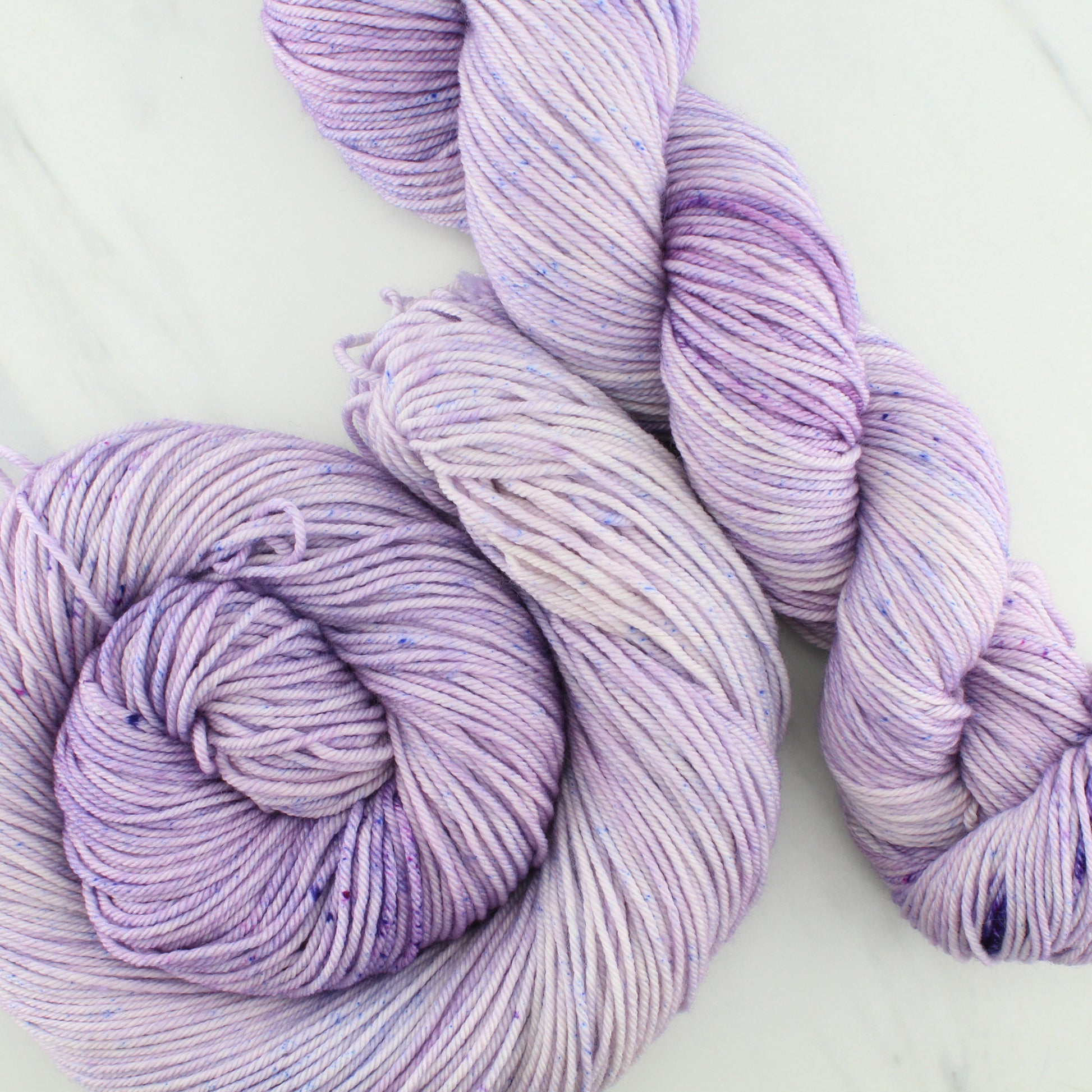 LILAC on Squoosh DK- Indie-Dyed Yarn - Purple Lamb