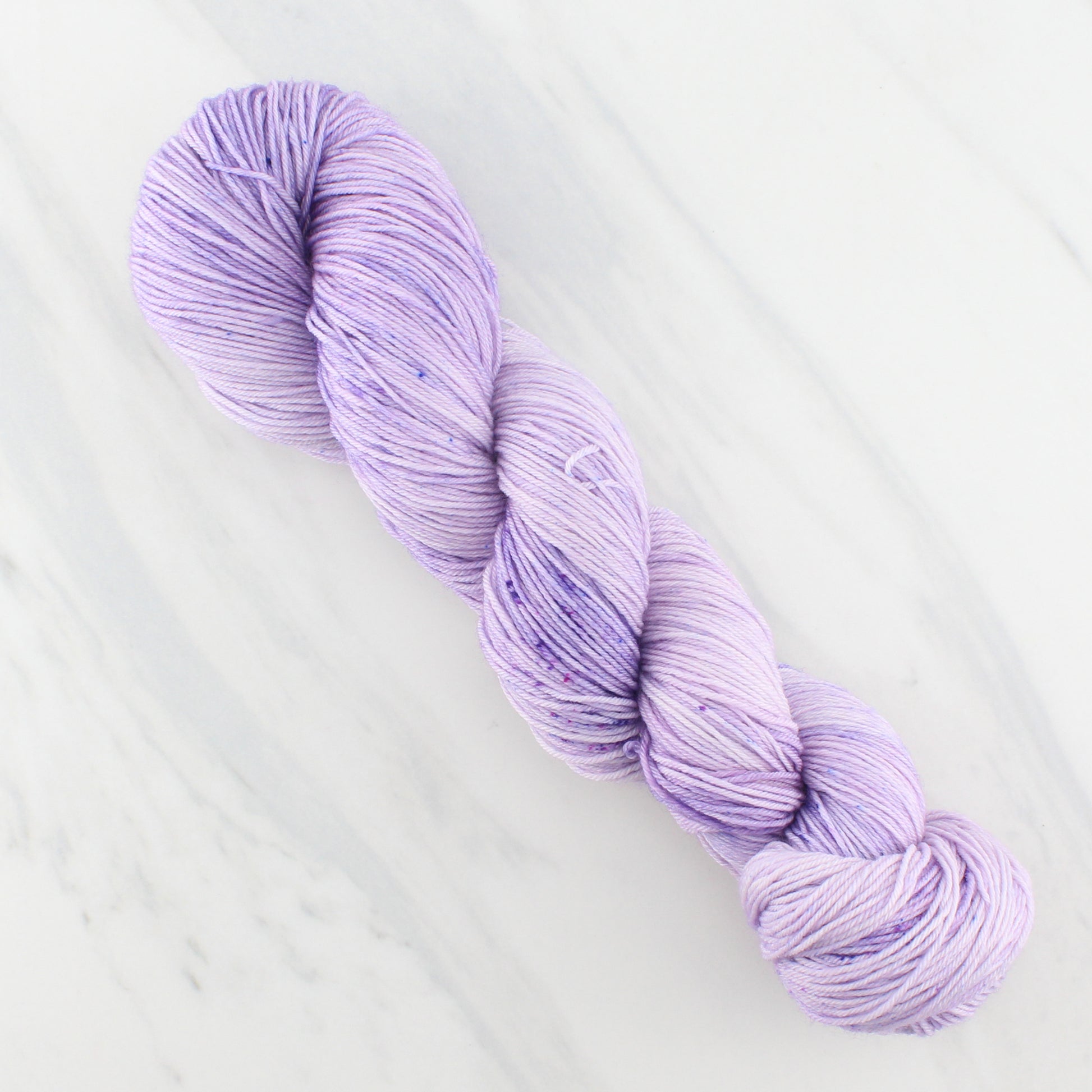 LILAC on Sock Perfection- Indie-Dyed Yarn - Purple Lamb