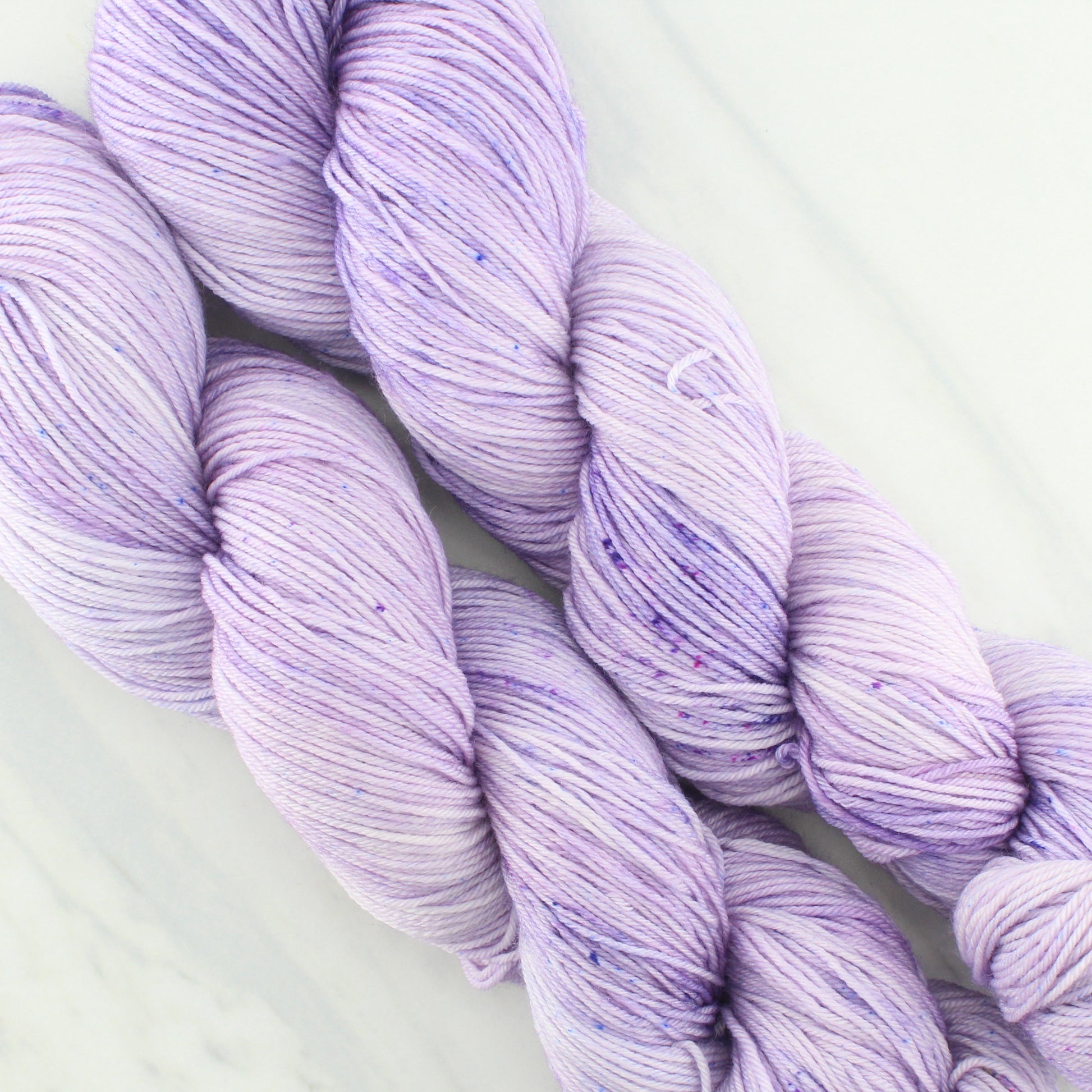 LILAC on Sock Perfection- Indie-Dyed Yarn - Purple Lamb