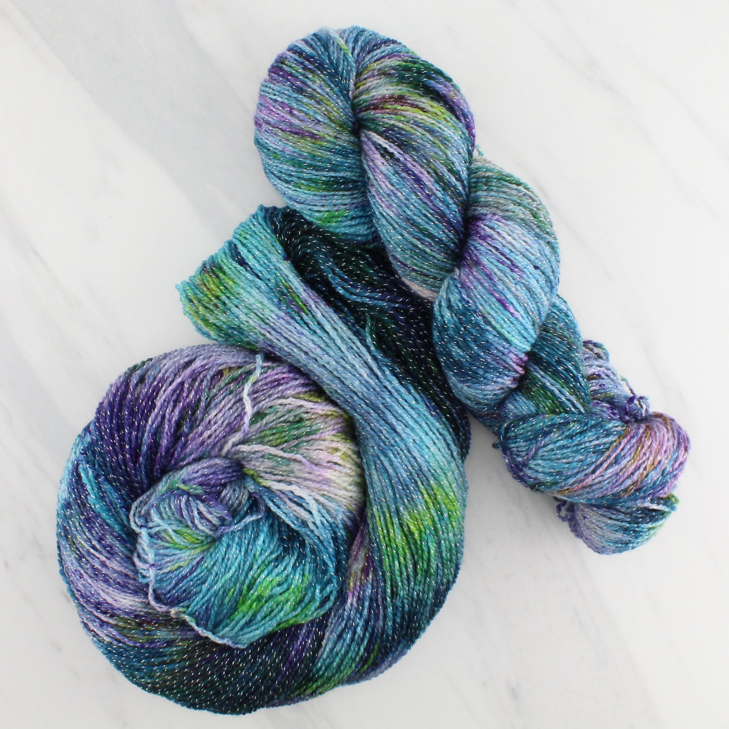 MONET'S CATHEDRAL on Twinkle Sock- Hand-Dyed Yarn