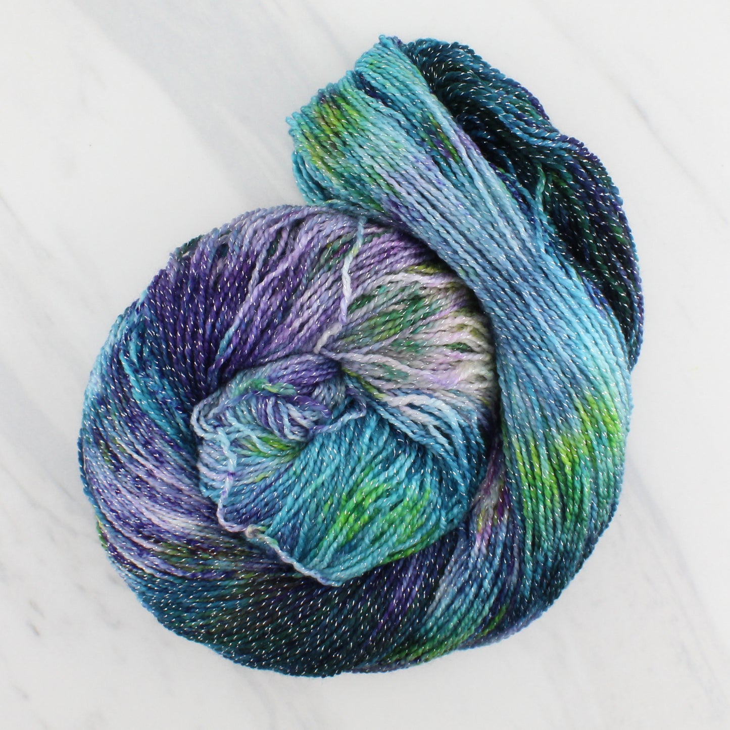 MONET'S CATHEDRAL on Twinkle Sock- Hand-Dyed Yarn