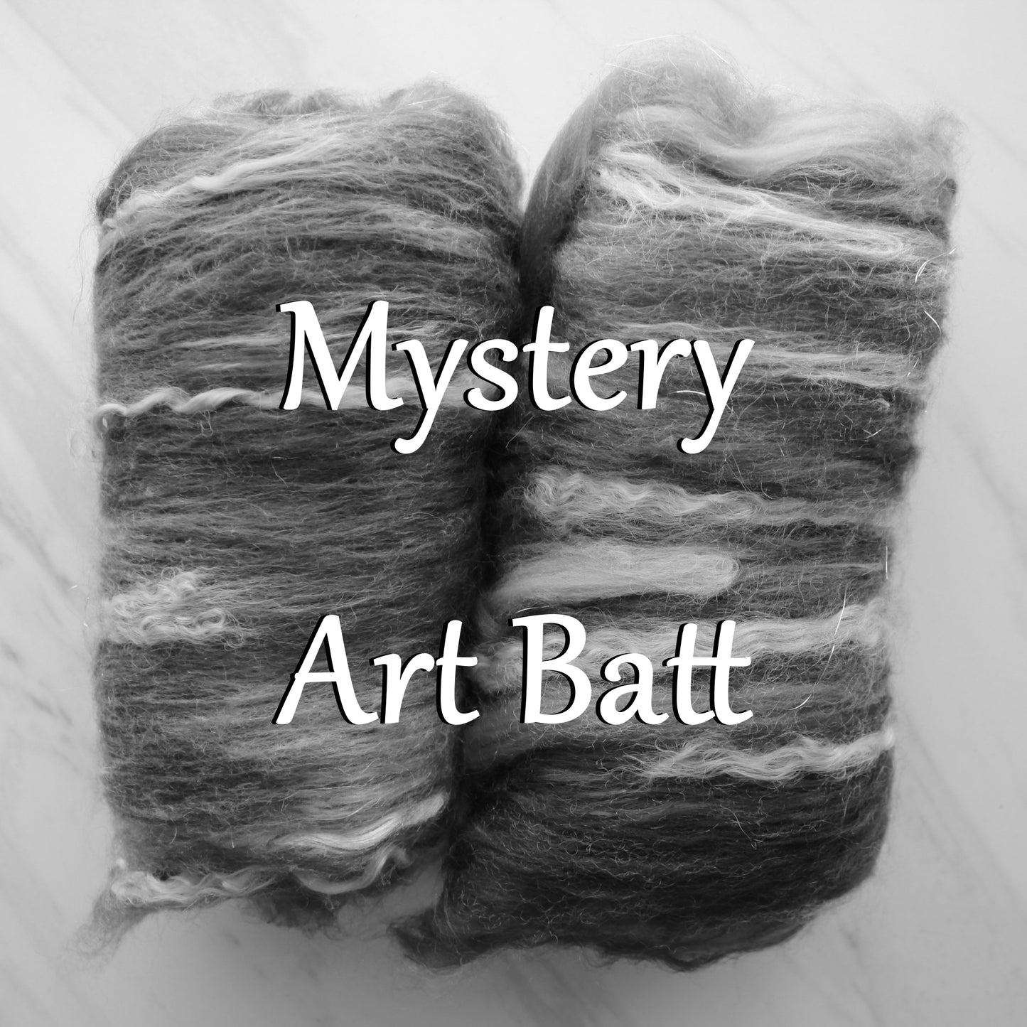 MYSTERY ART BATT for Spinning - Purple Lamb