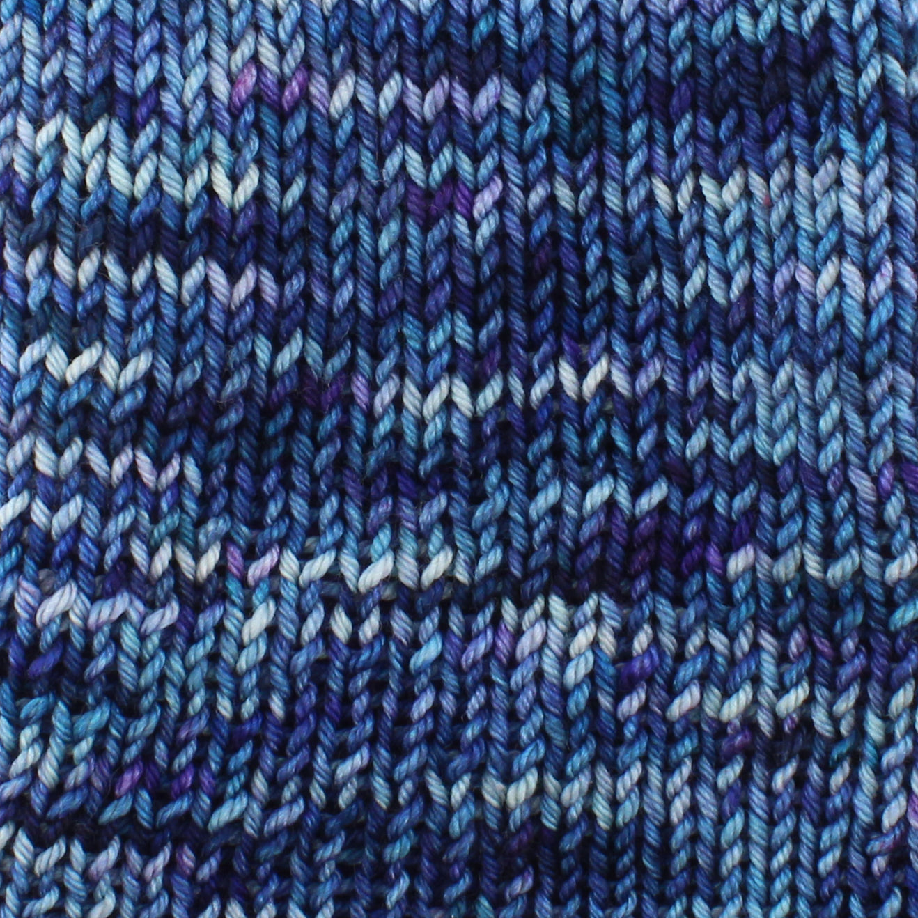 OCEAN AT NIGHT Indie-Dyed Yarn on Sock Perfection