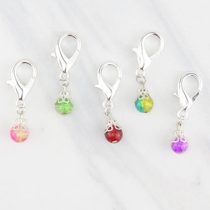 ORNAMENT STITCH MARKER SETS FOR KNITTING AND CROCHETING