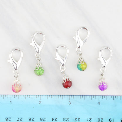 ORNAMENT STITCH MARKER SETS FOR KNITTING AND CROCHETING