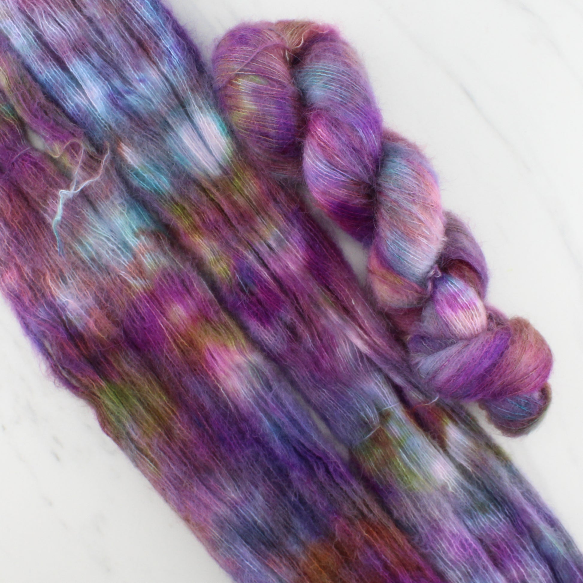 PARIS on Suri Lace Cloud - Indie-Dyed Yarn - Purple Lamb