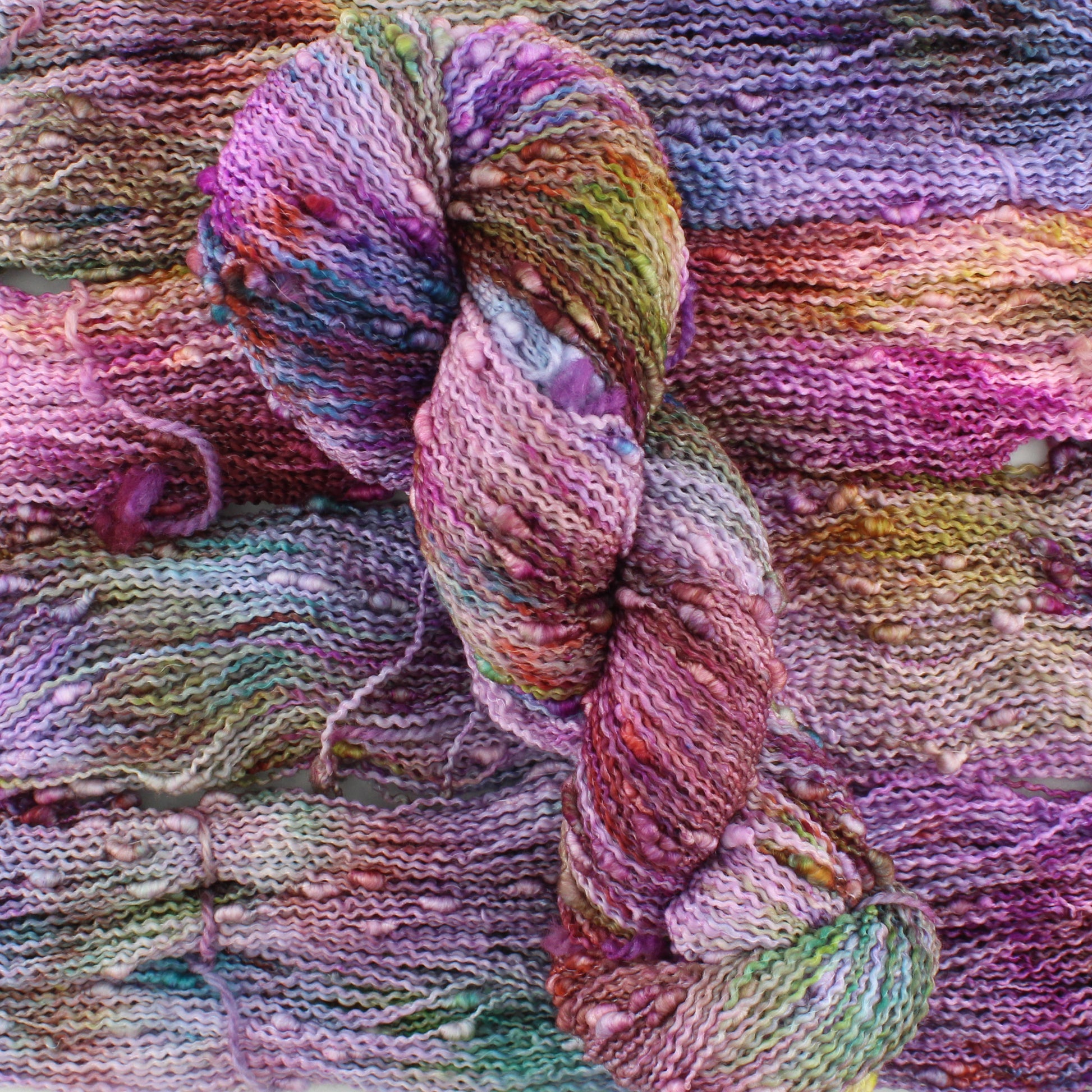 PARIS on Squiggle Sock - Indie-Dyed Yarn - Purple Lamb