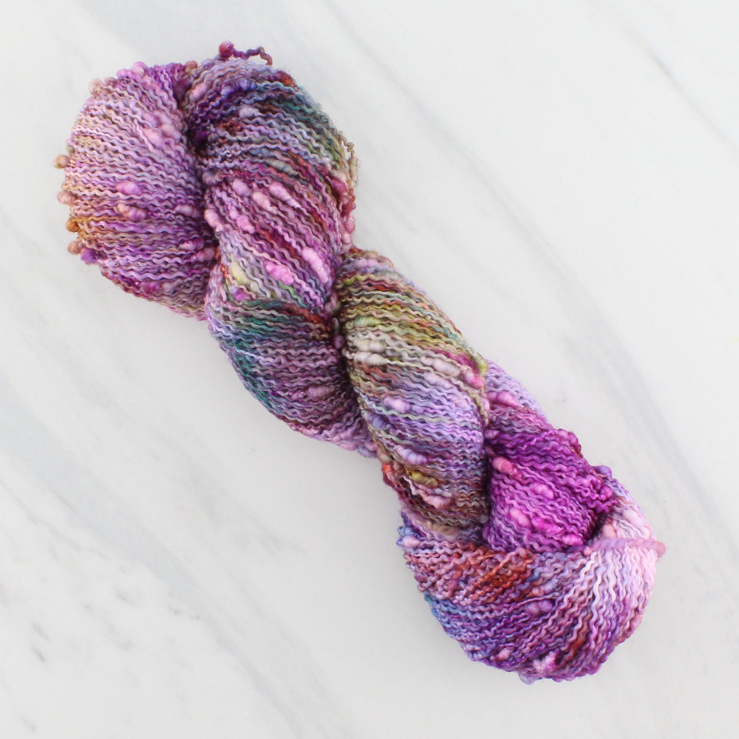 PARIS on Squiggle Sock - Indie-Dyed Yarn - Purple Lamb