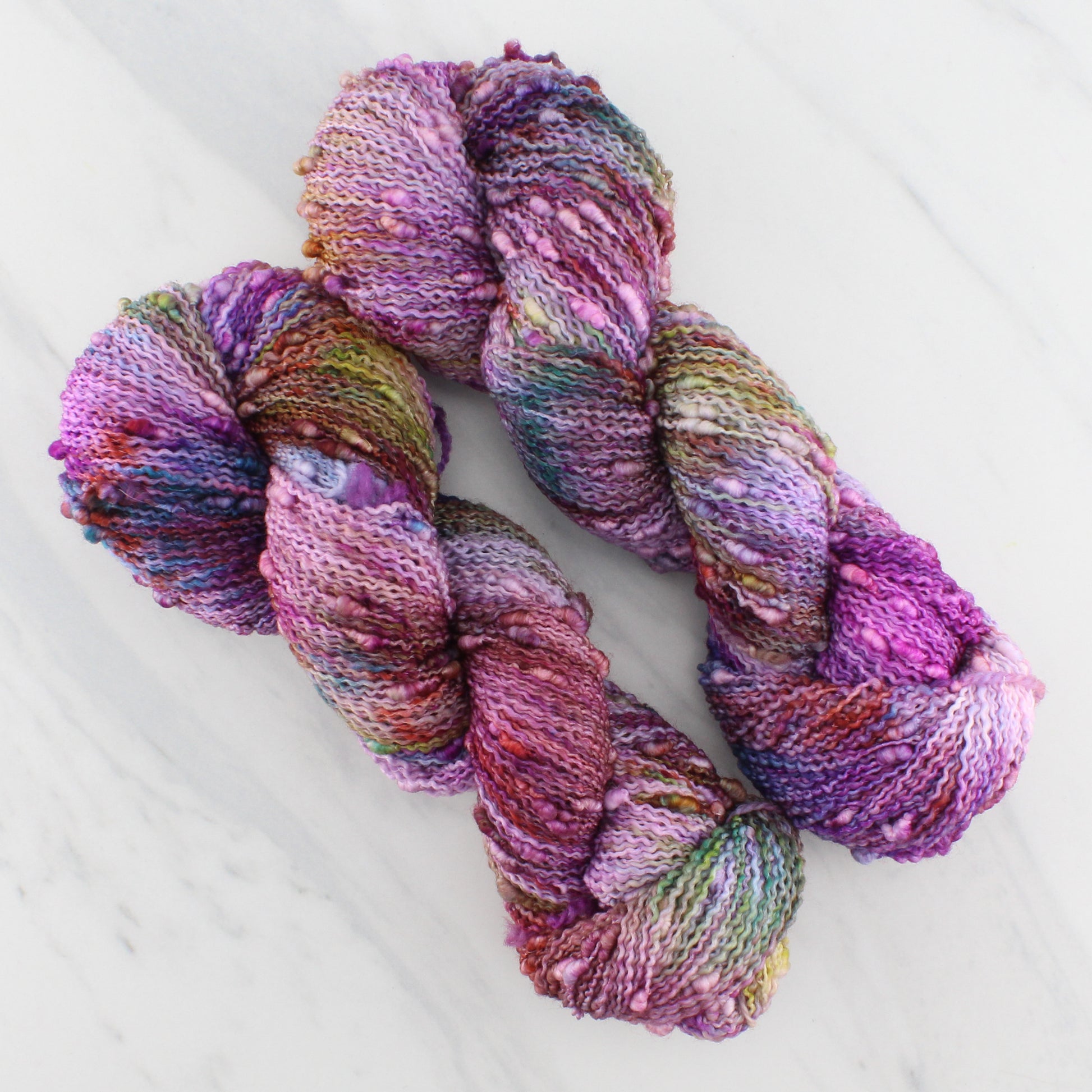 PARIS on Squiggle Sock - Indie-Dyed Yarn - Purple Lamb