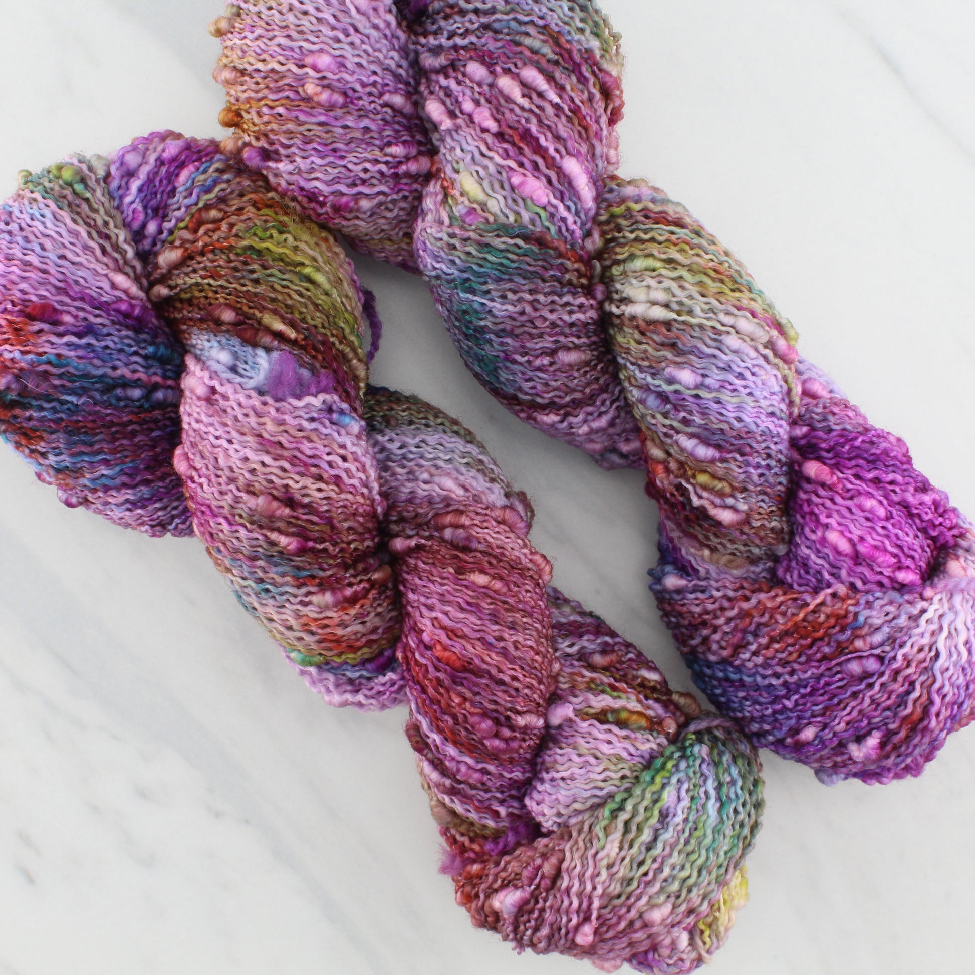 PARIS on Squiggle Sock - Indie-Dyed Yarn - Purple Lamb